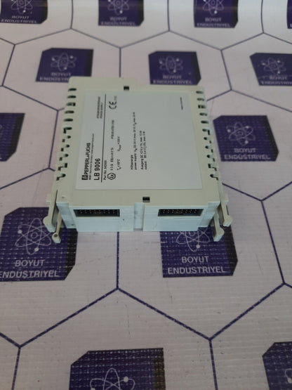 PEPPERL+FUCHS LB 9006 PART NO: 542008 POWER SUPPLY MODULE