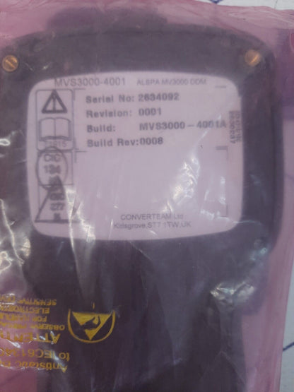 CONVERTEAM MVS3000-4001 DRIVE DATA MANAGER