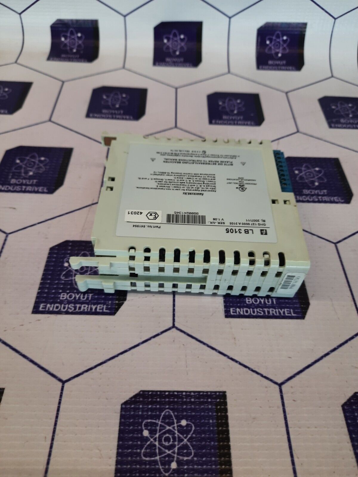 PEPPERL+FUCHS LB 3105 POWER SUPPLY MODULE