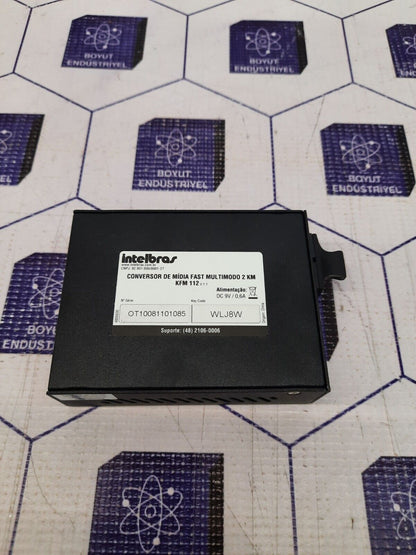 Intelbras KFM 112 Fast Multimode 2 Km Media Converter