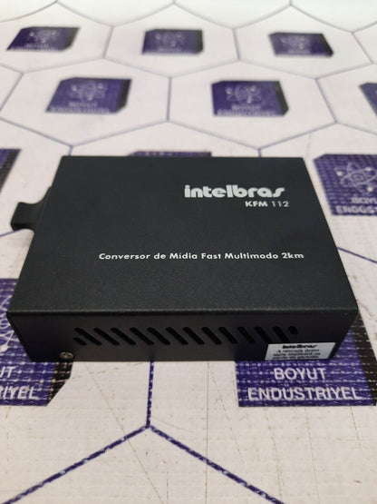 Intelbras KFM 112 Fast Multimode 2 Km Media Converter