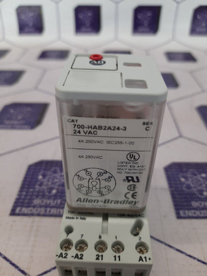 Allen Bradley 700-HAB2A24-3 SER.C RELAY