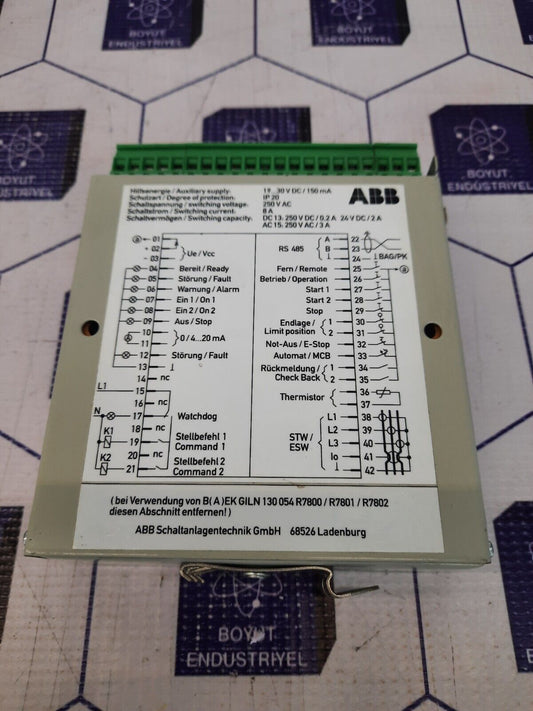 ABB INSUM MSG GILN 130 054 R1825 Measuring And Control Module