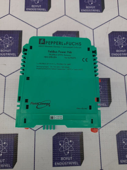 PEPPERL + FUCHS HD2-GTB-2PA FIELDBUS POWER HUB SUPPLY MODULE