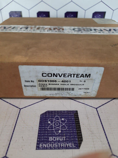 CONVERTEAM GDS1006-4001 FIP ENHANCEMENT CARD