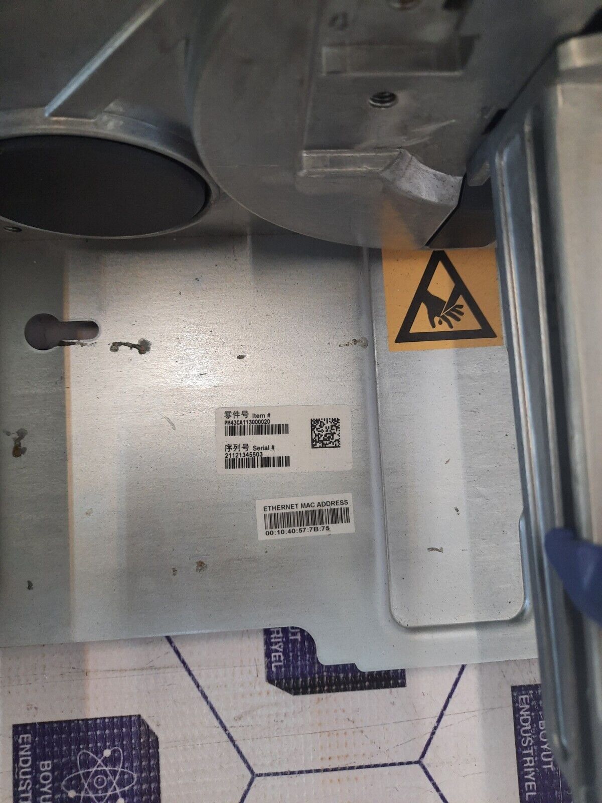 INTERMEC TECHNOLOGIES COPORATION PM43C Thermal Label Industrial Printer