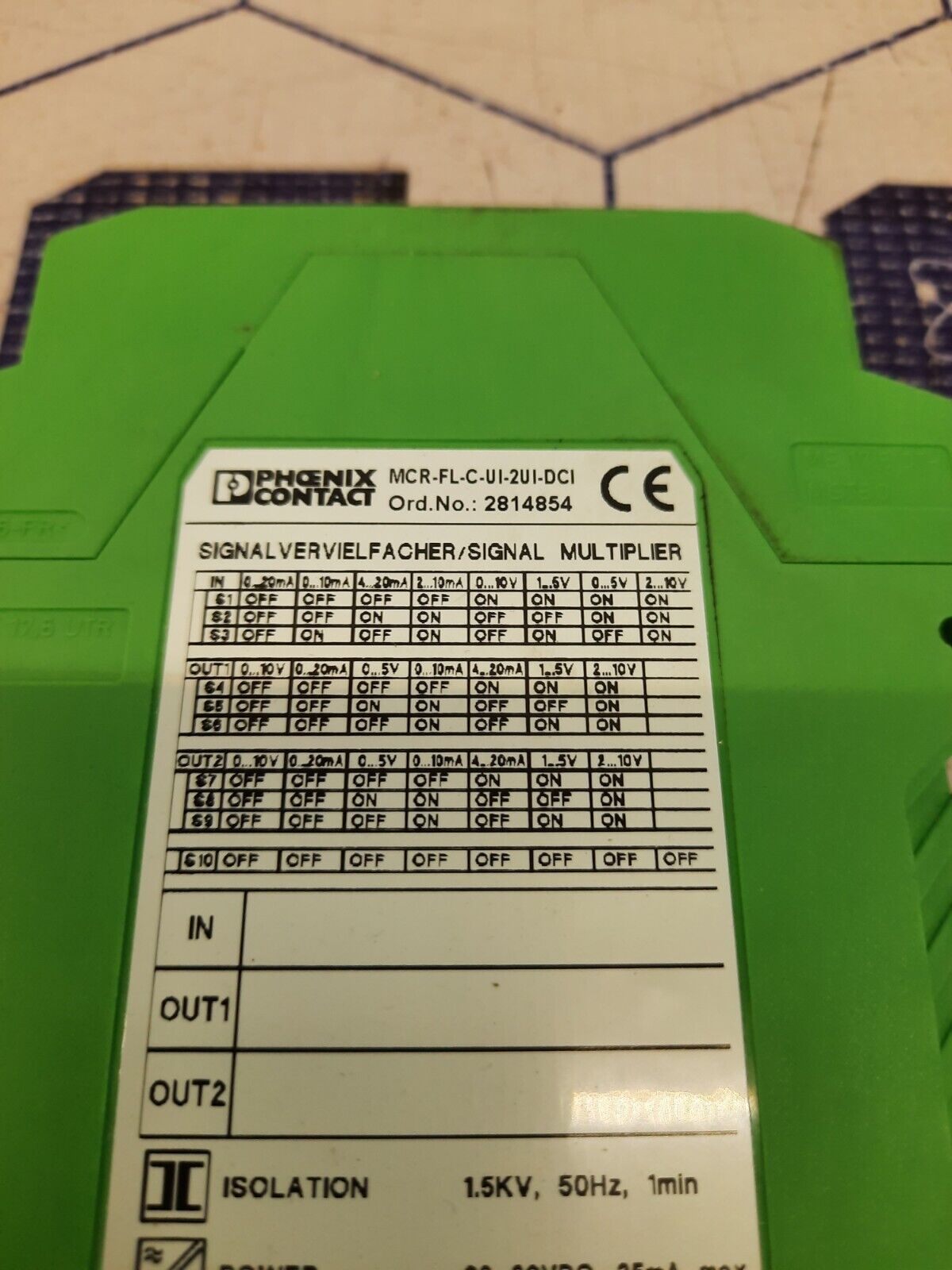 Phoenix Contact MCR-FL-C-UI-2UI-DCI 2814854