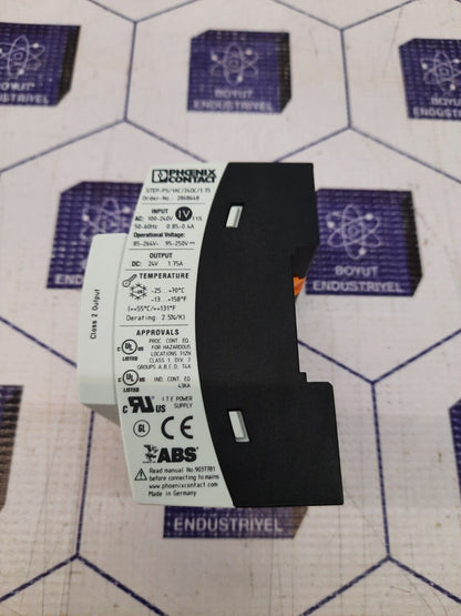 Phoenix Contact STEP-PS/1AC/24DC/1.75 Power Supply Module