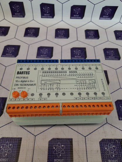 BARTEC 07-7331-2303/0000 PROFIBUS 16 X dıgıtal module