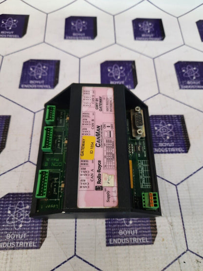 ROLLS ROYCE GWY01 CANMAN CONTROLLER NETWORK
