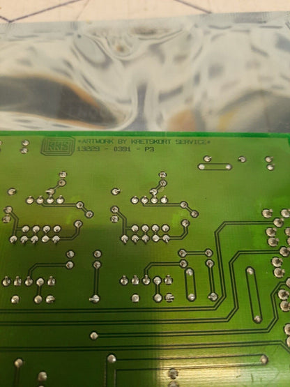 ARTWORK 22110 D / 13229-0391-P3 VIDEO AMPLIFIER CARD
