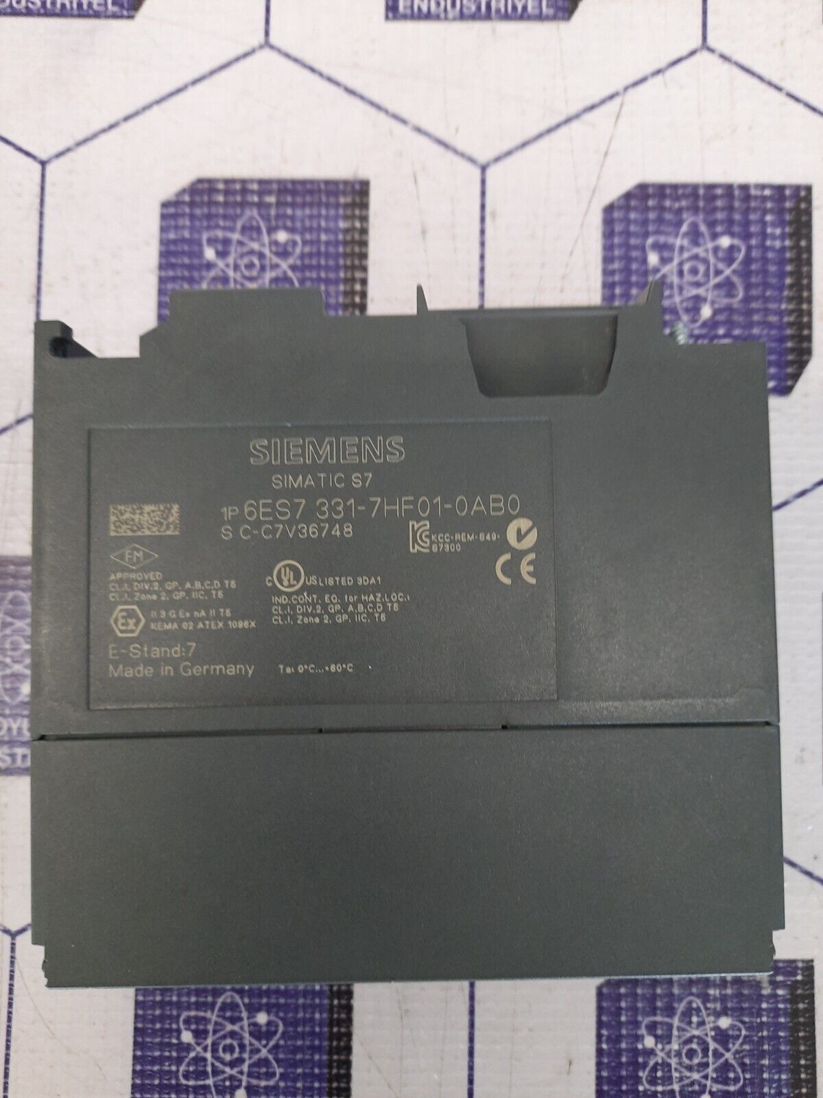 SIEMENS 6ES7 331-7HF01-0AB0 ANALOG INPUT MODULE