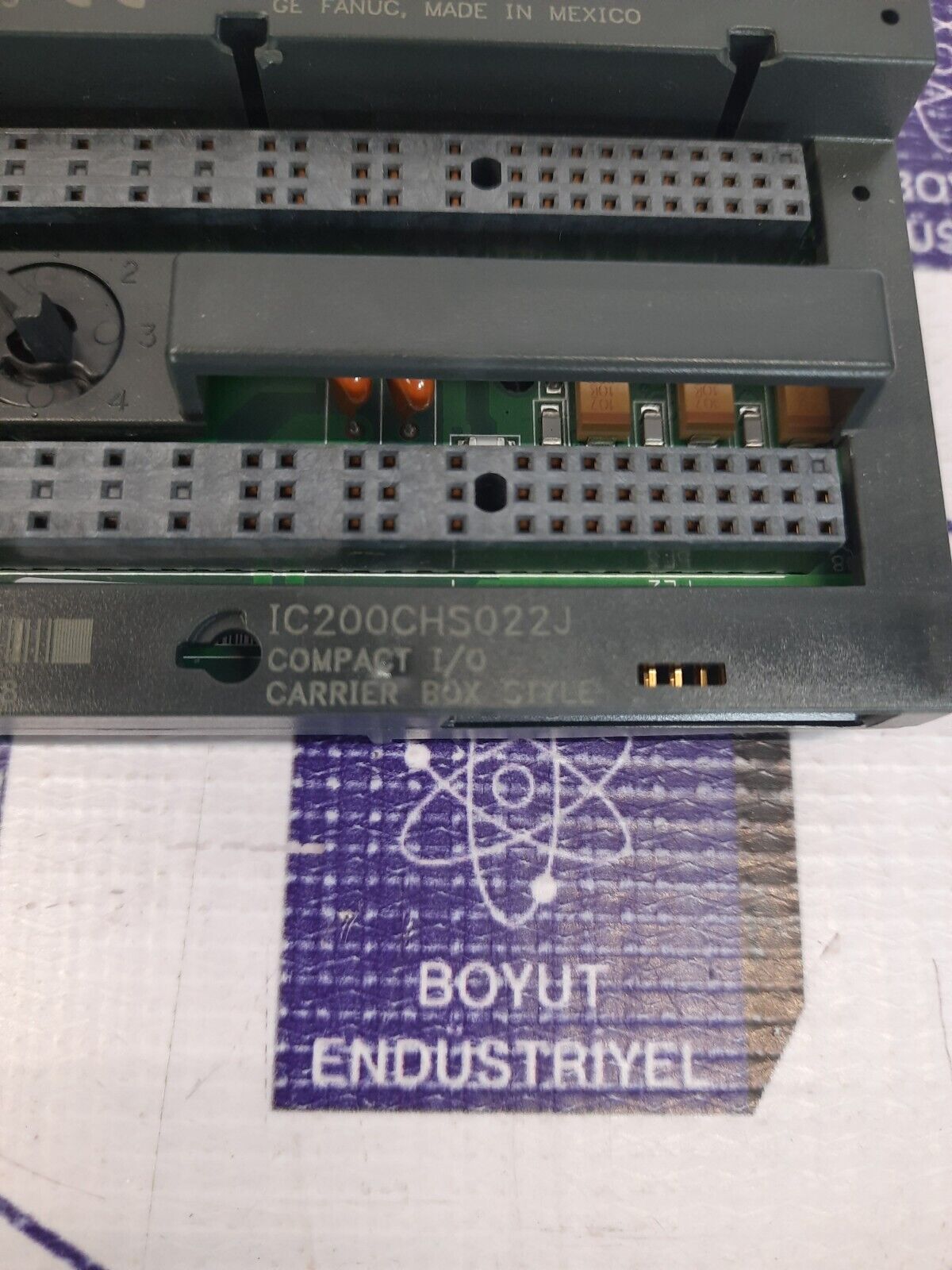 GE FANUC IC200CHS022J COMPACT I/O CARRIER