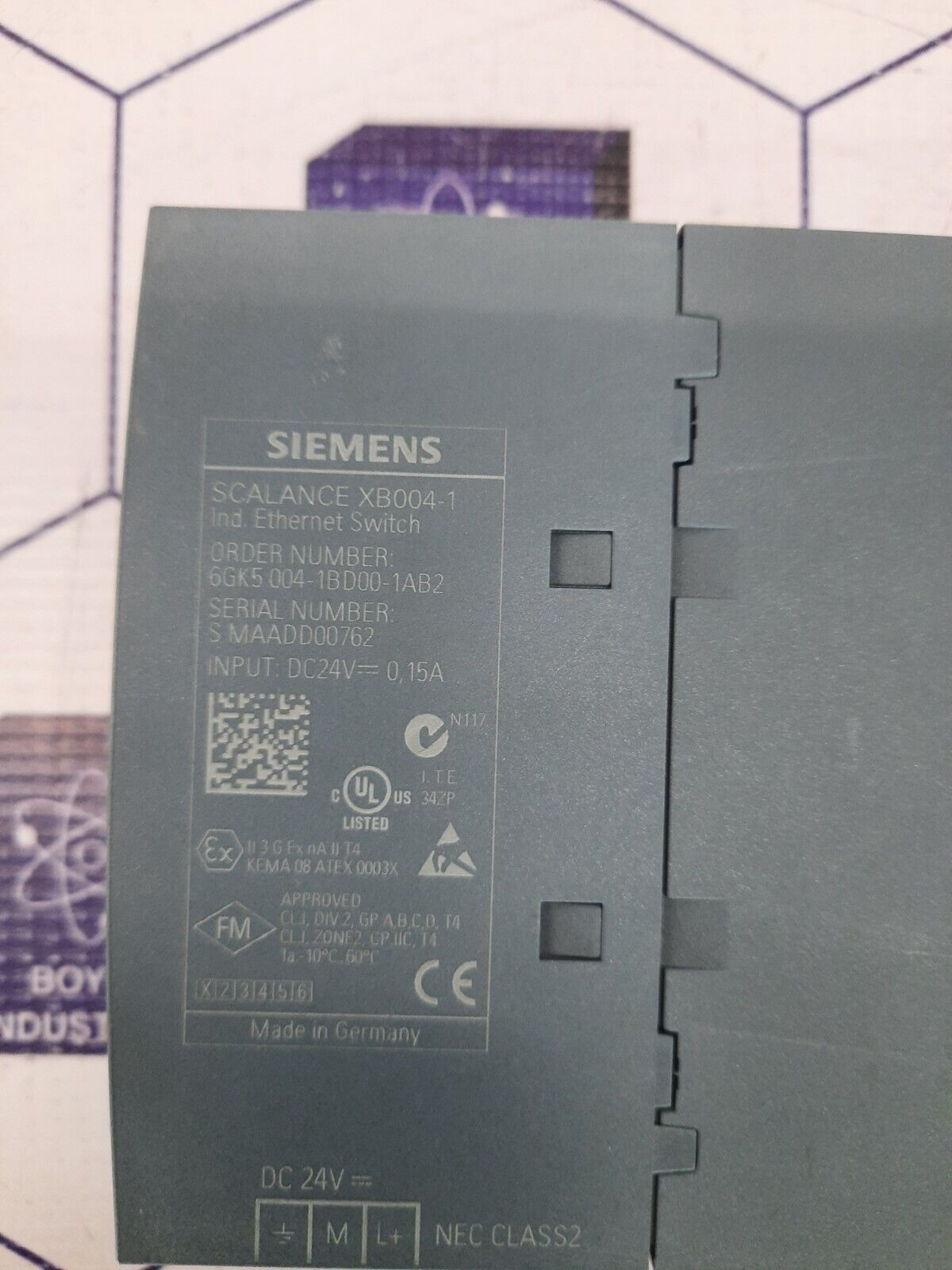 SIEMENS 6GK5 004-1BD00-1AB2 MODULE