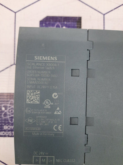 SIEMENS 6GK5 004-1BD00-1AB2 MODULE