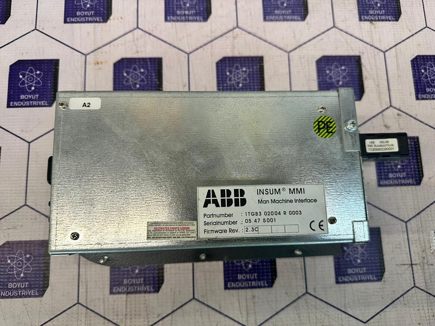 ABB INSUM MMI 1TGB302004R0003 MAN MACHINE INTERFACE