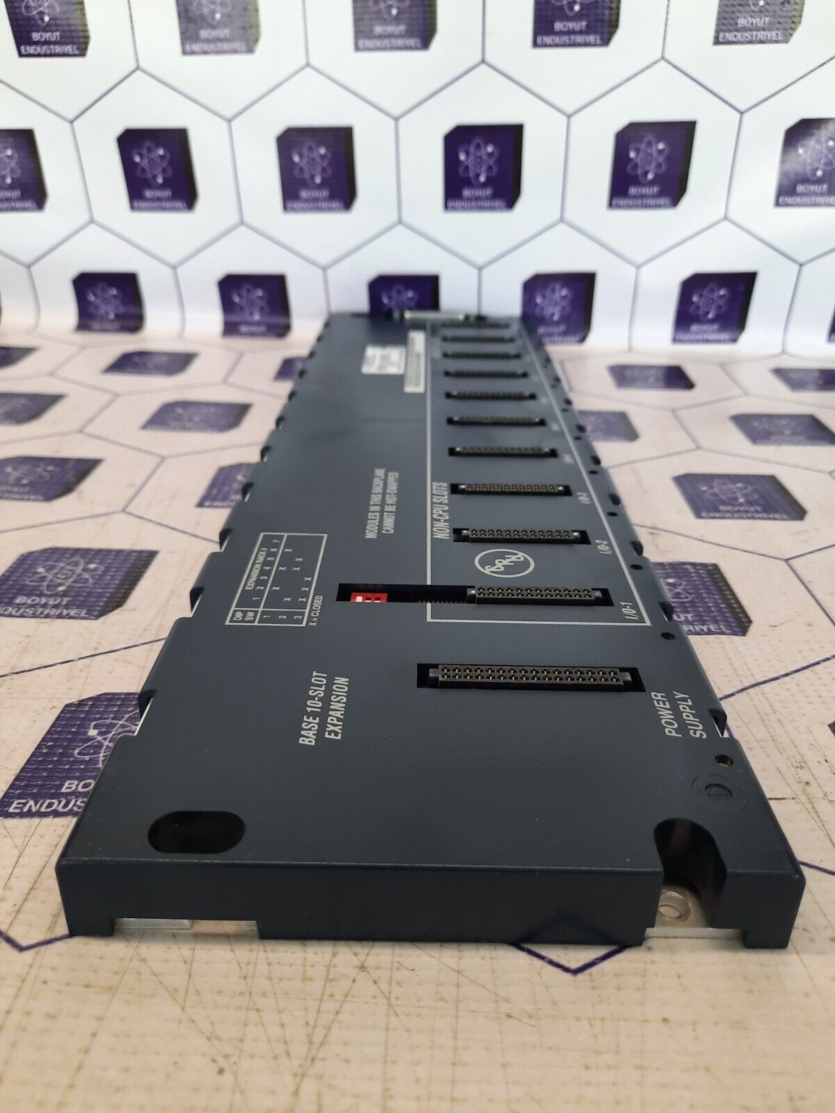 GE FANUC IC694CHS392A RX3I 10-SLOT EXP. BASE