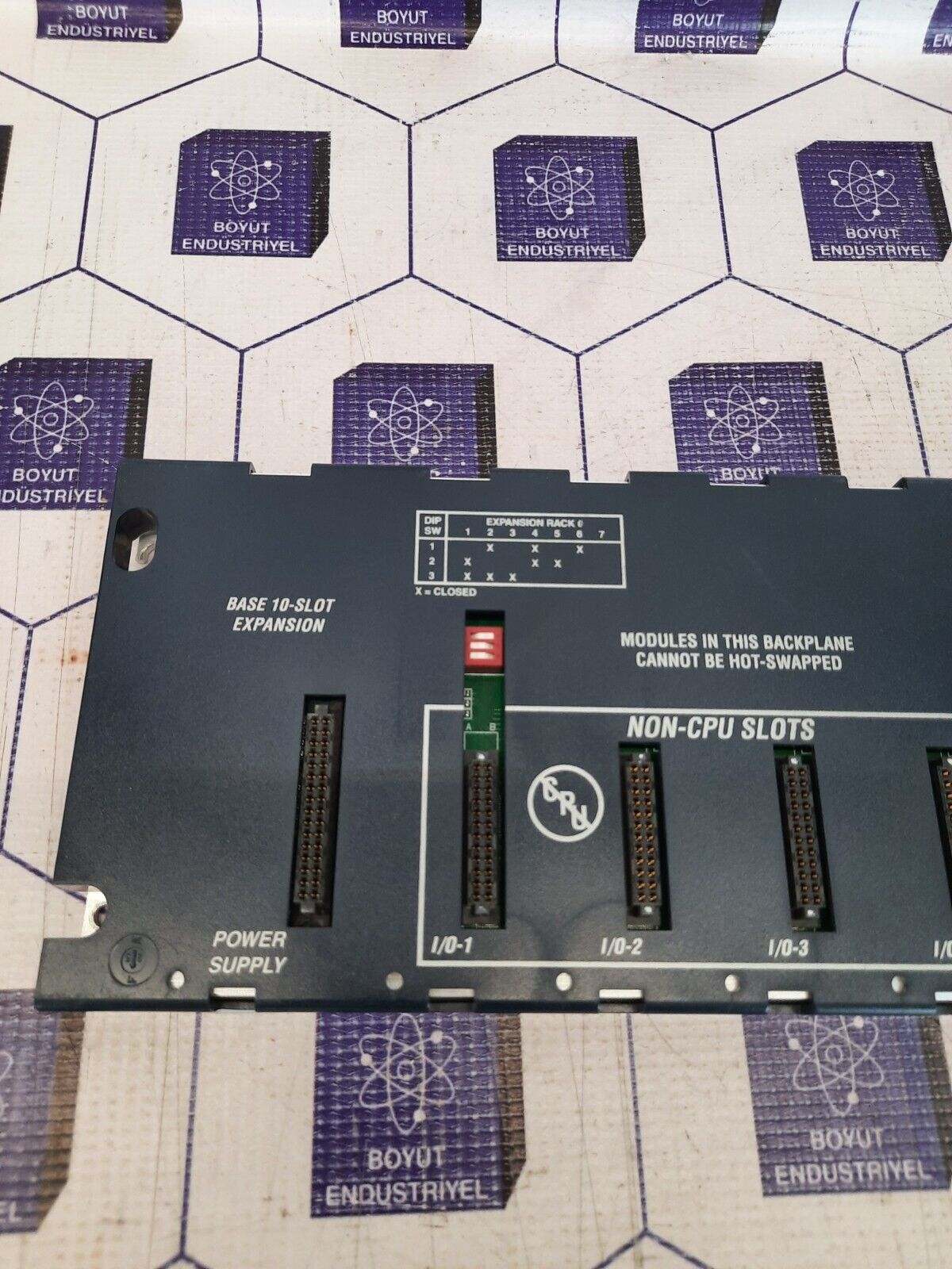 GE FANUC IC694CHS392A RX3I 10-SLOT EXP. BASE