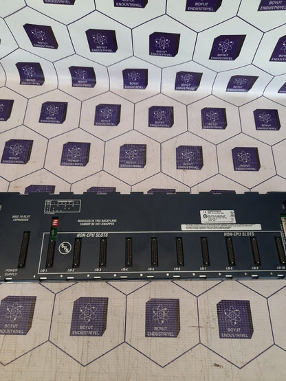 GE FANUC IC694CHS392A RX3I 10-SLOT EXP. BASE