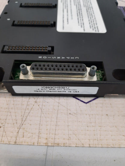 GE FANUC IC693CHS391J 10 SLOT BASE EMI ENHANCED