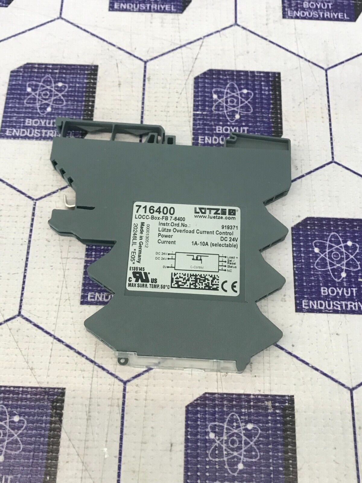 LUTZE 716425 LOCC-Box-FB 7-6400 Termınal Block
