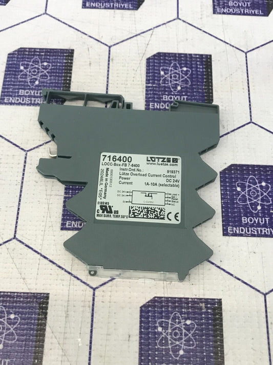LUTZE 716425 LOCC-Box-FB 7-6400 Termınal Block
