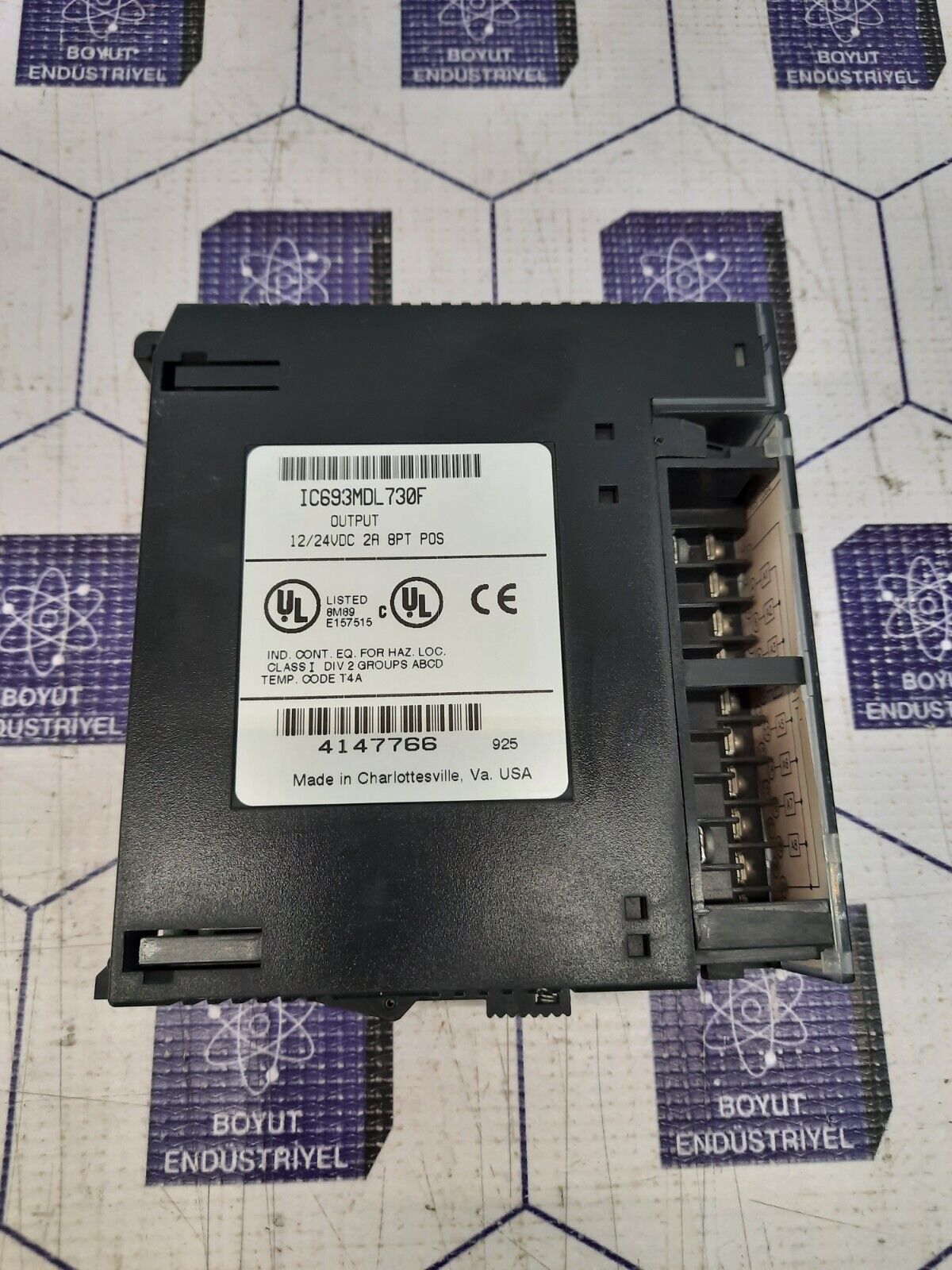 GE FANUC IC693MDL730F ANALOG INPUT MODULE