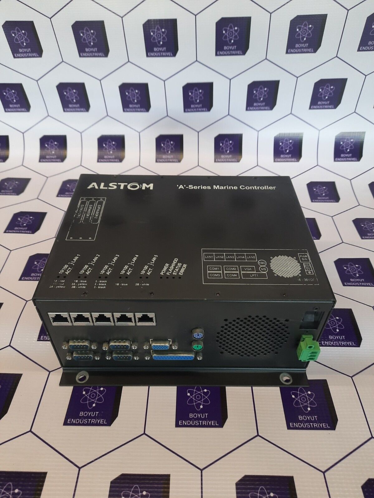 ALSTOM P110-6051 ISS C REV.D ADVANCED MICRO CONTROLLER