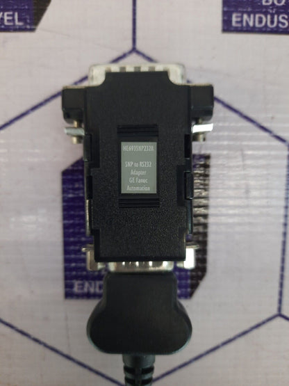 GE FANUC HE693SNP232R ADAPTER WITH CABLE