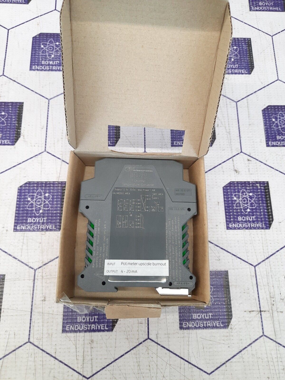 GM INTERNATIONAL D1072S 1CHANNEL TEMPERATURE CONVERTER