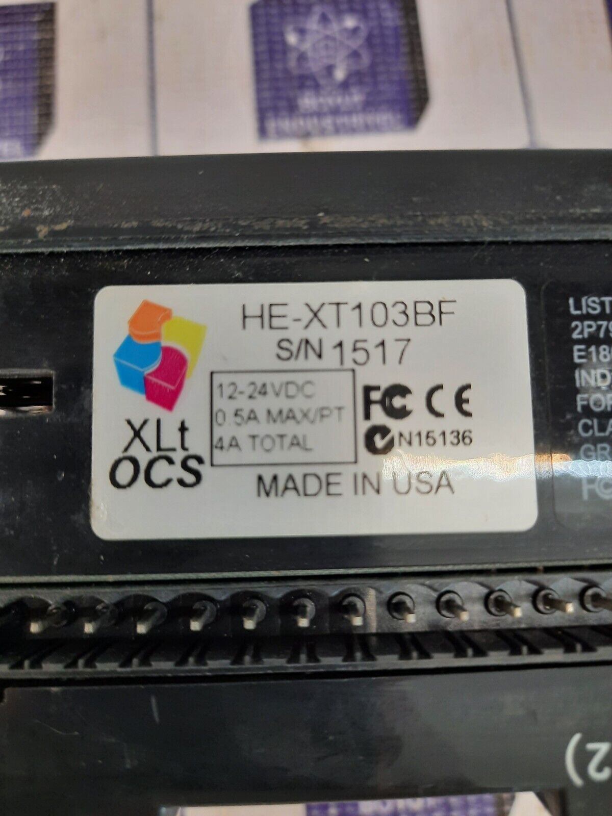 XLT OCS HE-XT103BF Digital DC Input