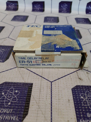 TEC TIME ER-51 6OSx DELAY RELAY