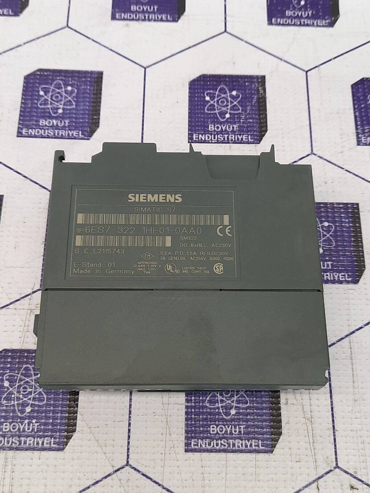 SIEMENS 6ES7 322-1HF01-0AA0 SIMATIC S7 MODULE