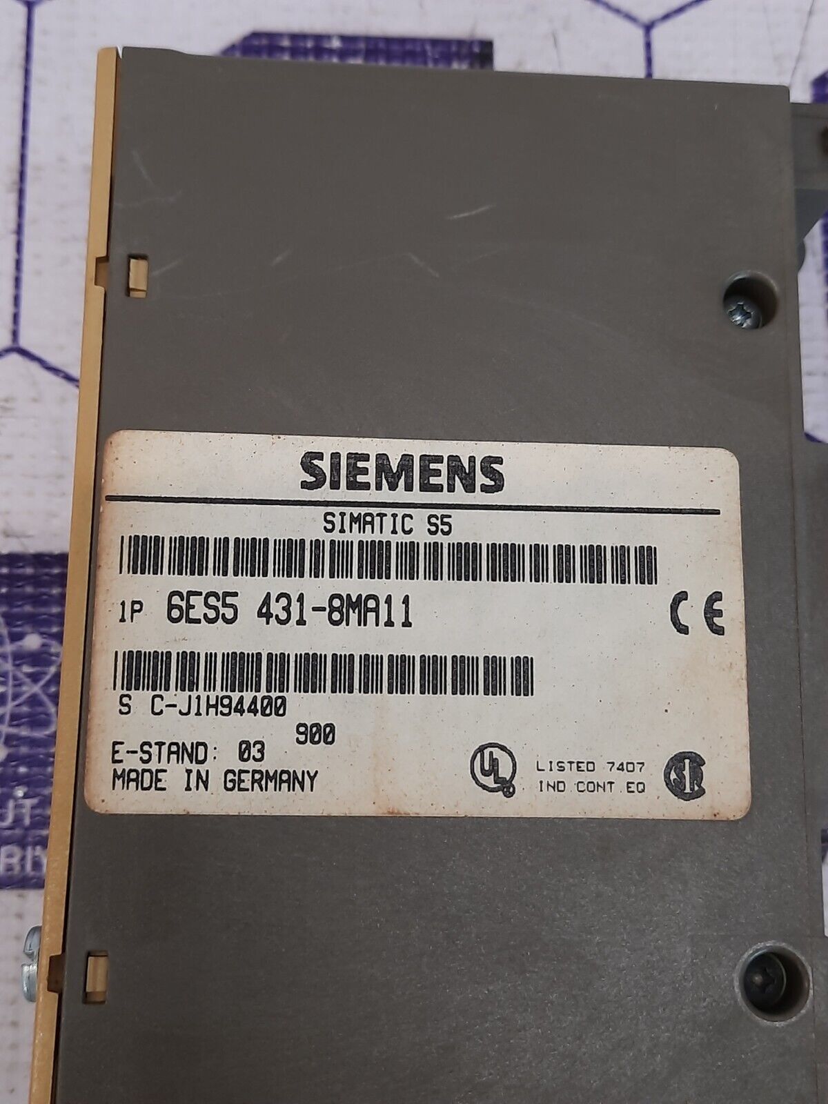 Siemens 6ES5 431-8MA11 SIMATIC S5 Module