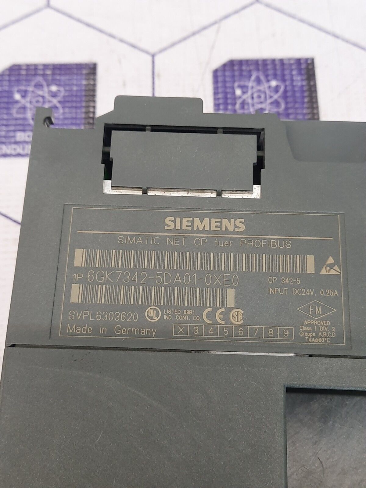 SIEMENS 6GK7342-5DA01-0XE0 POWER SUPPLY MODULE