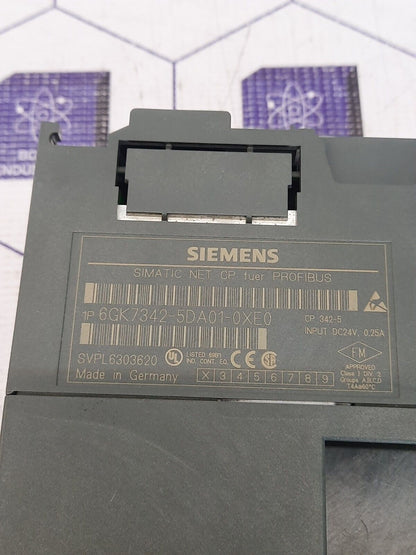 SIEMENS 6GK7342-5DA01-0XE0 POWER SUPPLY MODULE