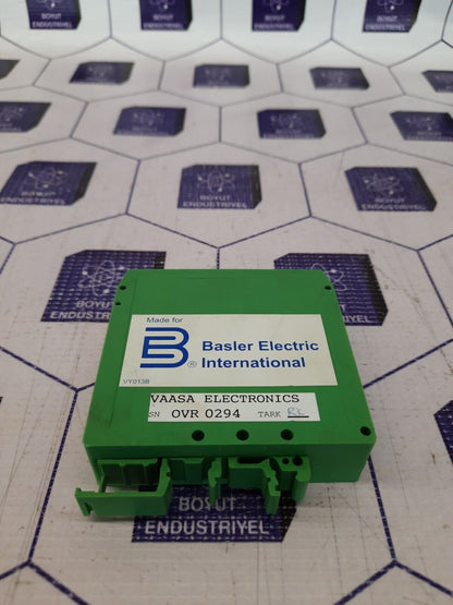BASLER VPU 3CB110 OVER VOLTAGE RELAY