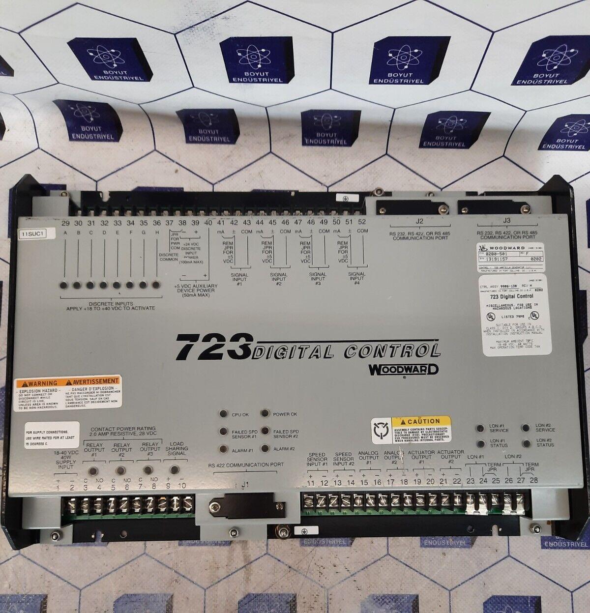 Woodward 8280-501 Rev.F 723 digital control 9906-130