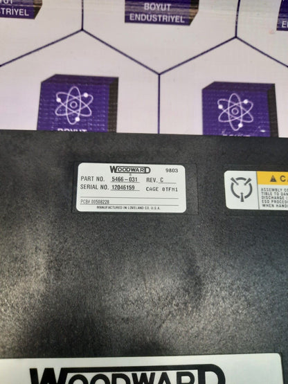 WOODWARD 5466-031 REV. C