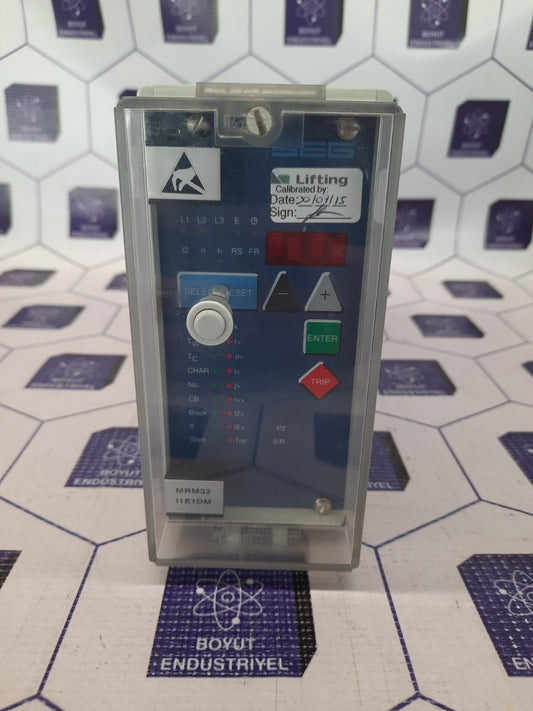 Woodward Seg Motor MRM3-2IE /  MRM32I1E1DM  REV.F Protection Relay