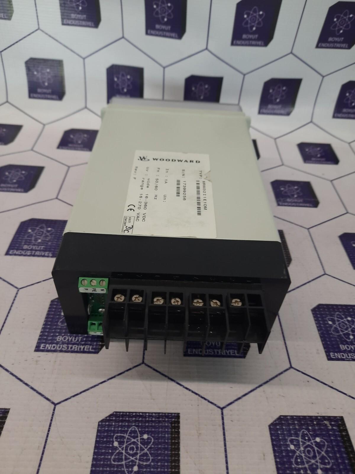 Woodward Seg Motor MRM3-2IE /  MRM32I1E1DM  REV.F Protection Relay