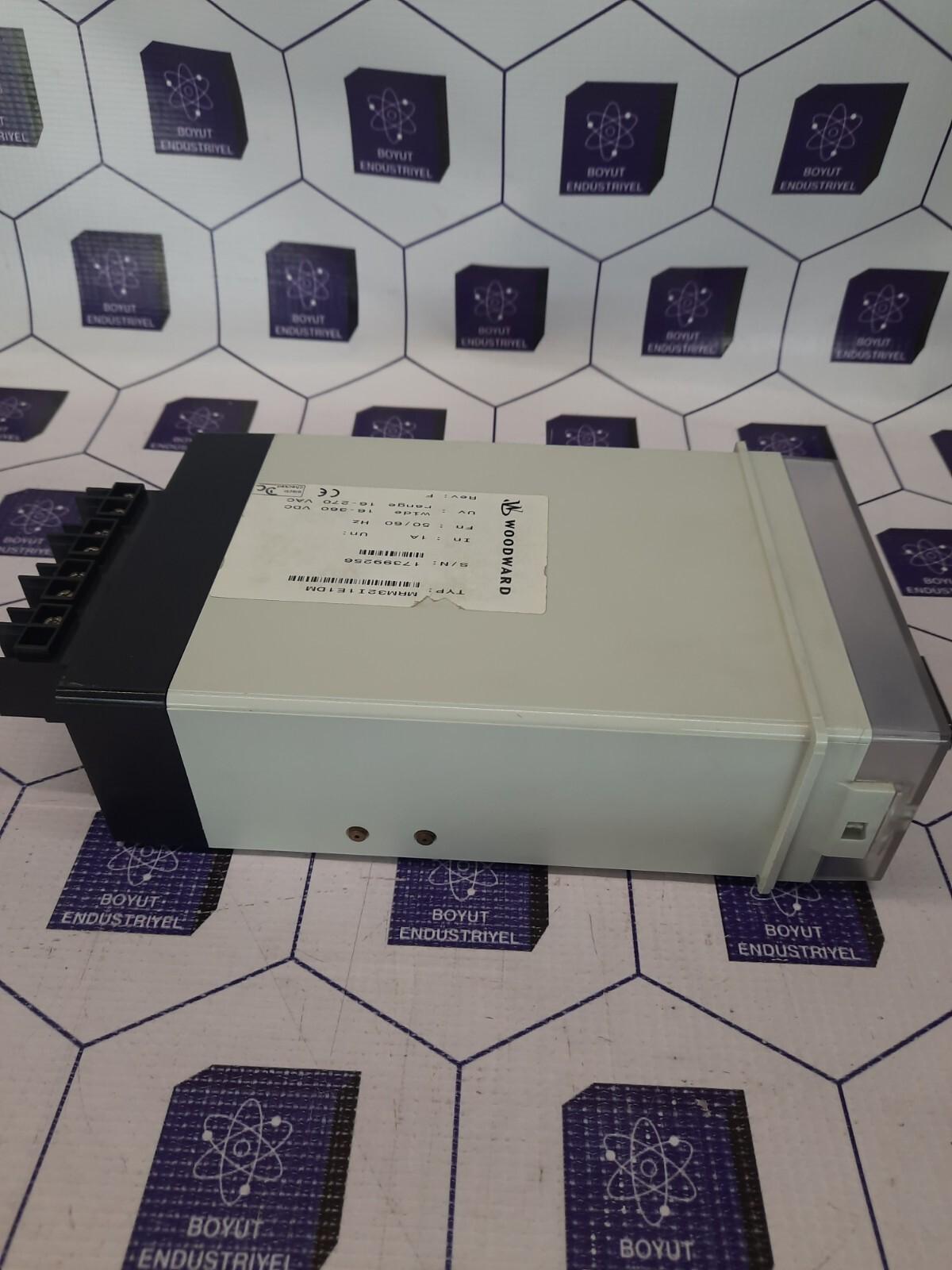 Woodward Seg Motor MRM3-2IE /  MRM32I1E1DM  REV.F Protection Relay