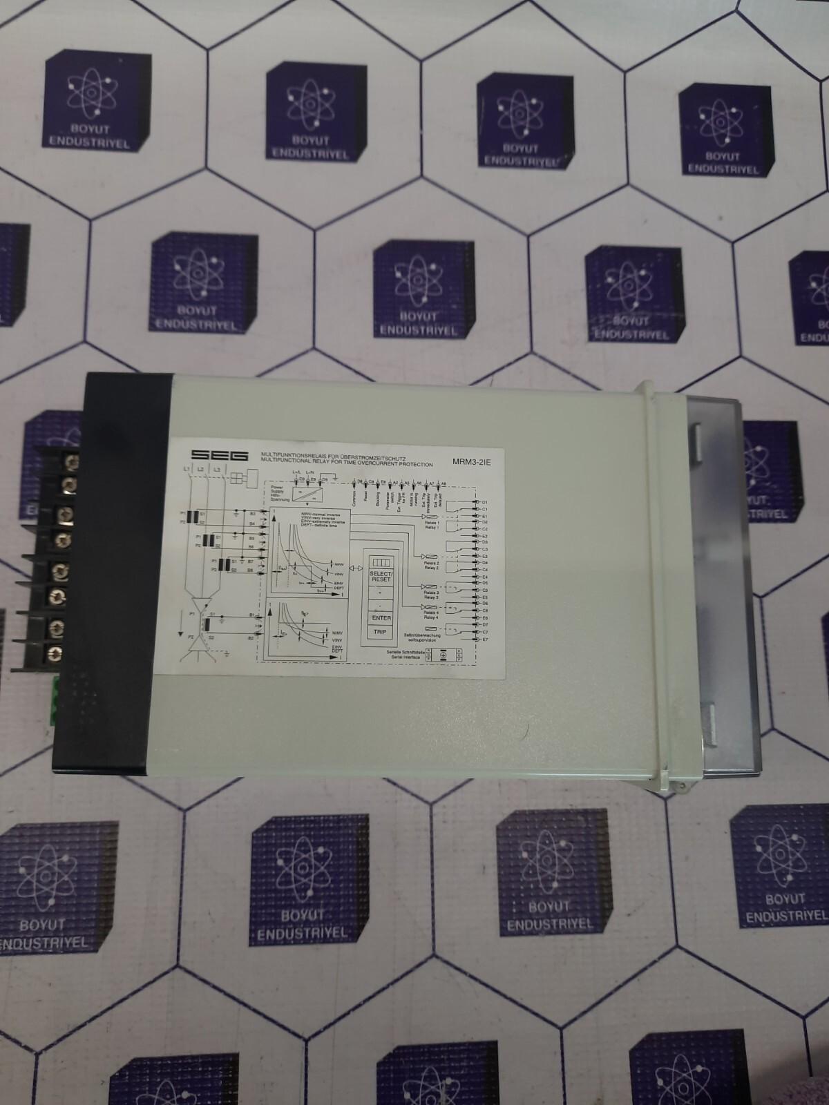 Woodward Seg Motor MRM3-2IE /  MRM32I1E1DM  REV.F Protection Relay