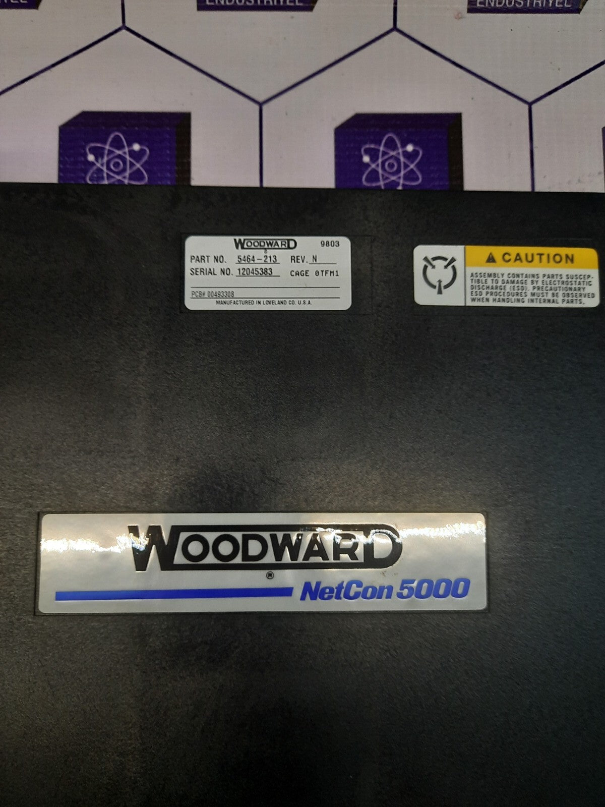 Woodward 5464-213 Rev.N Netcon Serial I/o Card