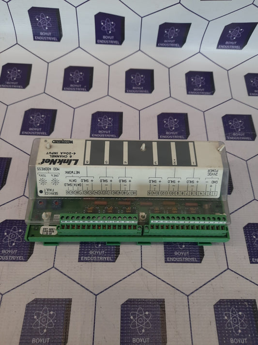 WOODWARD 9905-968 REV.H LINKNET 6 CHANNEL ANALOG INPUT 4-20mA