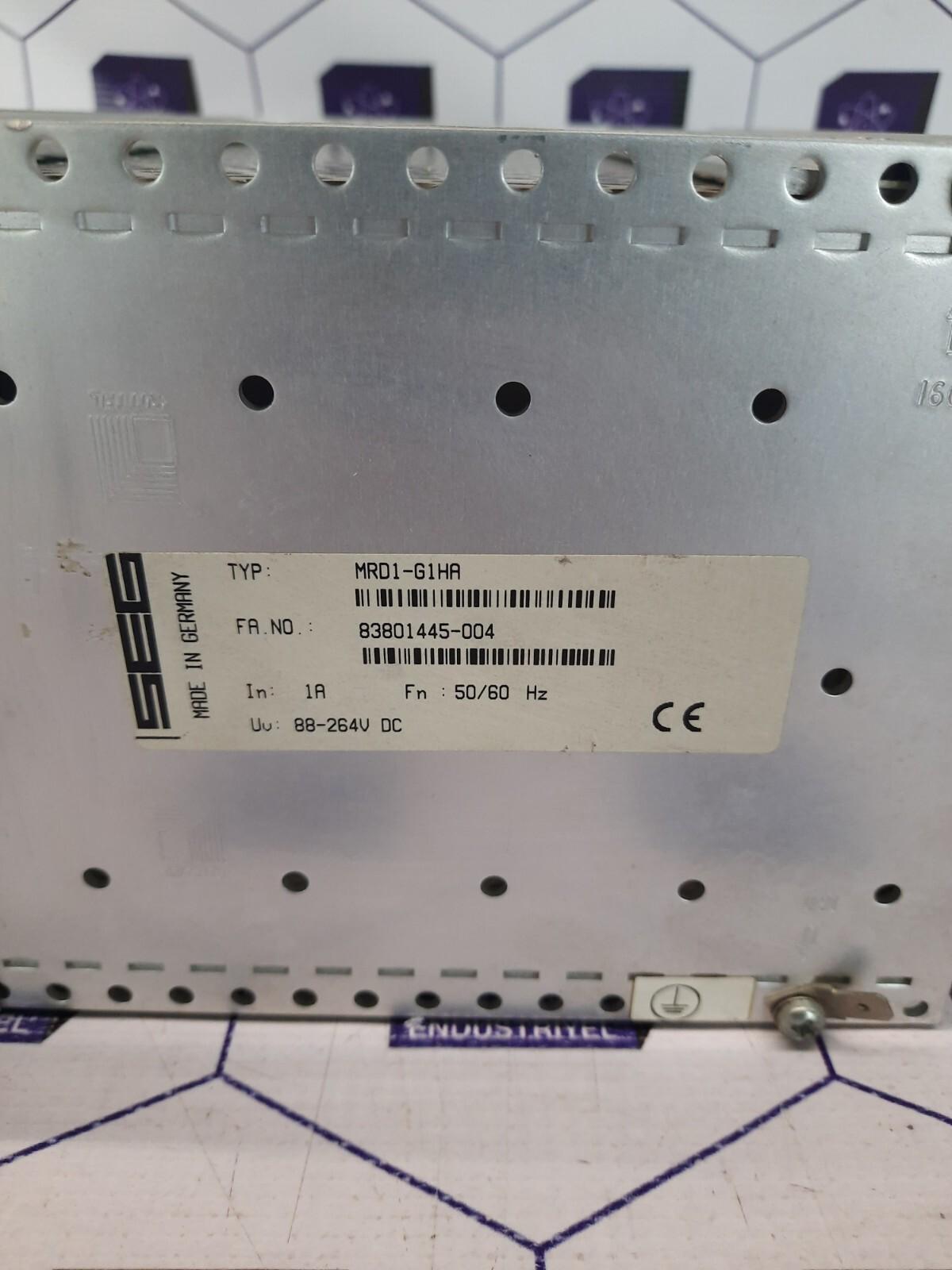 SEG WOODWARD MRD1-G1HA  LOAD DISTRIBUTION RELAY CONTROL UNIT