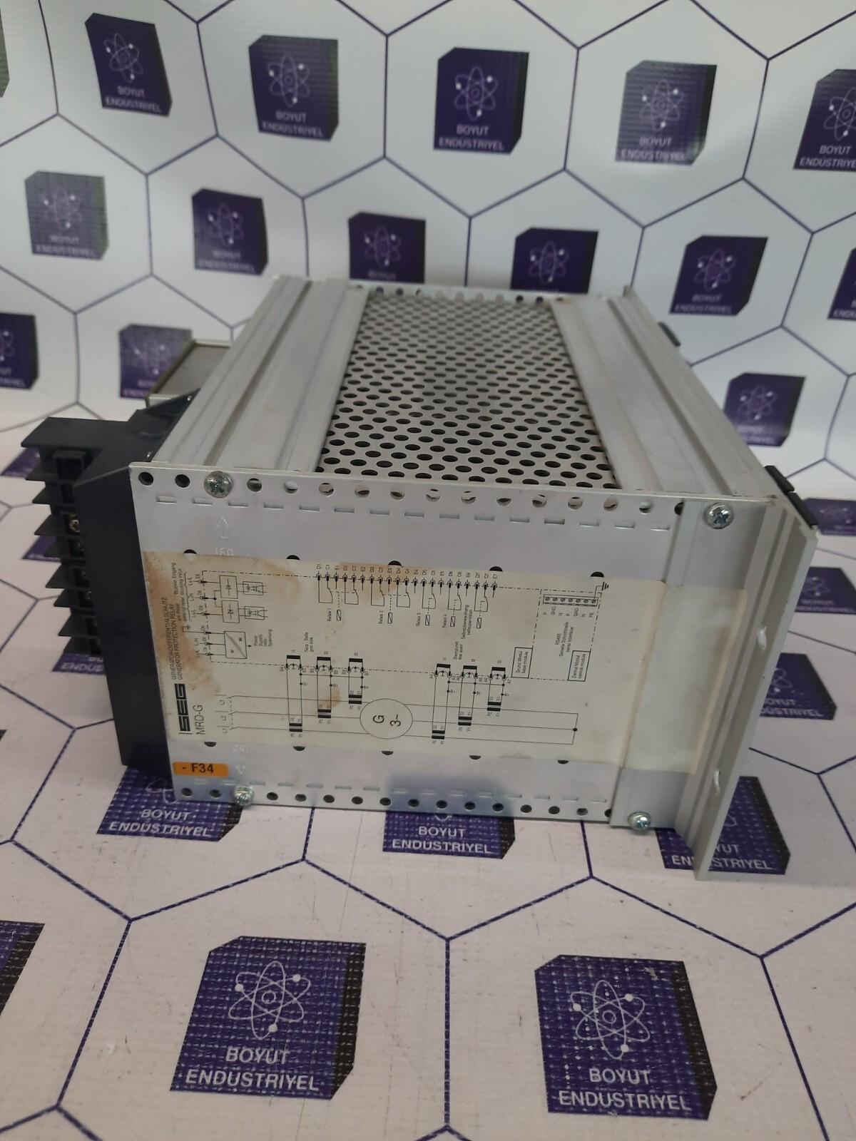 SEG WOODWARD MRD1-G1HA  LOAD DISTRIBUTION RELAY CONTROL UNIT