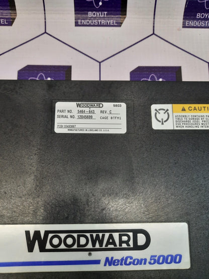 WOODWARD 5464-643 REV.C