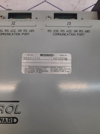 Woodward 723 Plus Digital Control 9906-619 8280-339