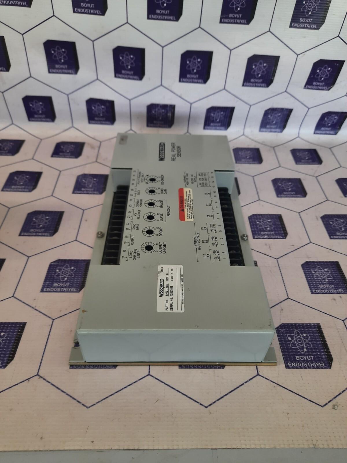 Woodward 8272-843 Rev B Real power sensor